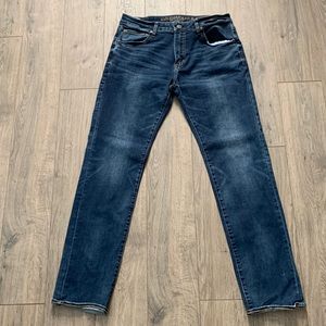 American Eagle Mens Dark Blue Jeans - Extreme Flex - 34/34